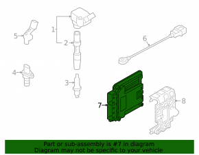 Блок ECU компьютер двигателя Audi Q3 83A 19-20 2.0T