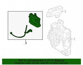 BODY CONTROL MODULE Hyundai Sonata 15-16