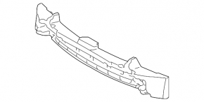 Absorbantul de bara fata pentru Lexus RX350 RX450h 13-15 restilizat F-sport