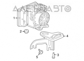 ABS АБС Honda Civic X FC 16-20 МКПП