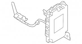 Modulul de control al caroseriei BCM Hyundai Elantra AD 17-20