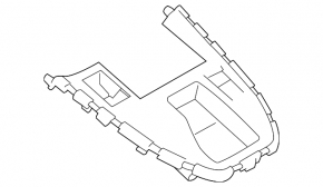 Накладка шифтера КПП Subaru Outback 20-22