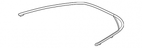 Garnitură ușă superioară față dreapta Toyota Camry v70 18- negru