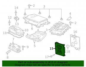 Engine ECM Control Module Chevrolet Bolt 17-18