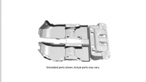 Покрытие пола Chevrolet Trax 15-22 черное