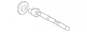 Рулевая тяга левая Honda Accord 13-17 2.4 d20