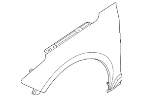 Крыло переднее правое Kia K5 21-26
