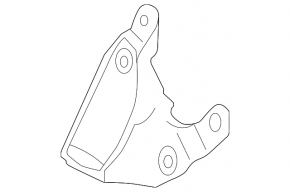 Кронштейн подушки двигателя передний Lexus ES350 13-18