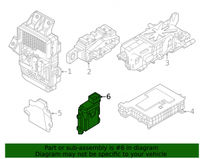 Bloc ECU computer motor Kia Niro 23-26 EV