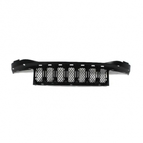Решетка радиатора grill Jeep Compass 11-16 черная, без вставок
