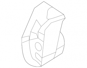 Заглушка поводка переднего дворника Mercedes Metris W447 16-23