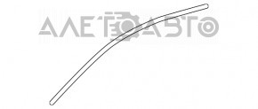 Молдинг двери верхний передней левой Lexus RX350 RX450h 10-15 дефект