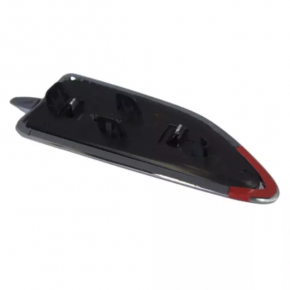 Moldura aripii din față dreapta Ford Escape MK3 13-16, cromată