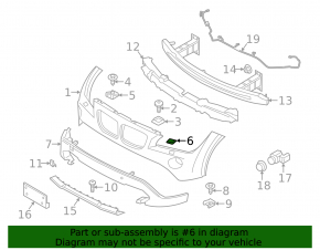 Capac spălător faruri BMW X1 E84 13-15 (2 buc)