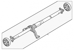 Arbore de transmisie VW Taos 22-25