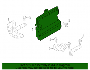 CHASSIS MULTIFUNCTION CONTROL MODULE Lincoln MKZ 13-