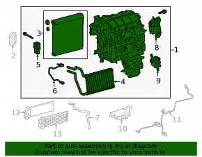 Печка в сборе кондиционер Lexus NX200t NX300 15-21