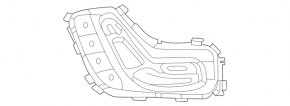 Управление сидением с памятью переднее левое Mercedes W167 GLE 350 450 20-26 хром