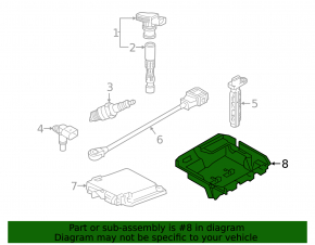 Кронштейн блока ECU Audi Q7 16-26