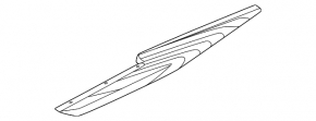 Ornament panou frontal dreapta Nissan Murano 25-26 Platinum, SL, gri închis