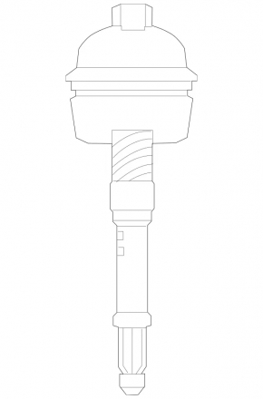 Capac carcasă filtru ulei Mercedes Clasa A V177 19-22