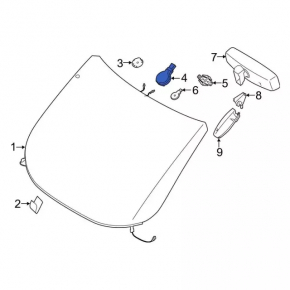 Senzor de ploaie Ford Escape MK3 13-
