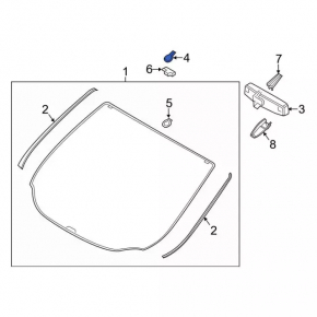 Senzor de ploaie Ford Escape MK3 13-