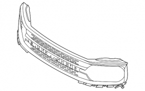 Решетка радиатора grill Ford Bronco Sport 21-26