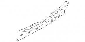 Накладка проема багажника BMW 5 F10 11-16