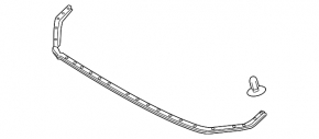 Уплотнитель капота передний Mazda 6 14-21