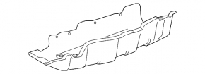Защита задняя левая Honda HR-V 16-22
