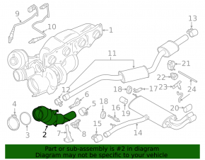Катализатор BMW X3 F25 13-17 2.0T