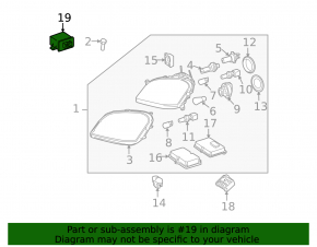 Блок управления наклона фар Mercedes W164 ML