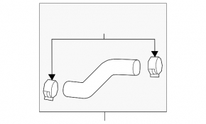 Furtun de răcire superior Hyundai Tucson 16-21 2.0