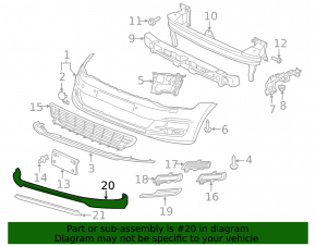 Buza bara fata VW Golf 17-19 Alltrack