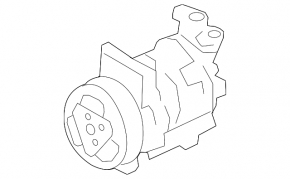 Компрессор кондиционера Subaru Forester 11-13 2.5
