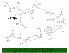 MAP sensor Toyota Rav4 19-25 2.5