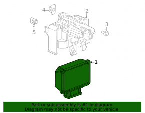 Multi-Function Power Supply Converter Assembly Chevrolet Malibu 16-25