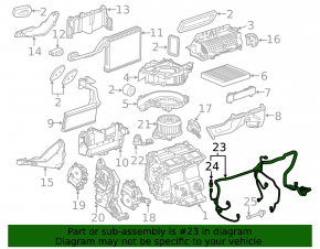 Проводка печки Chevrolet Camaro 16-