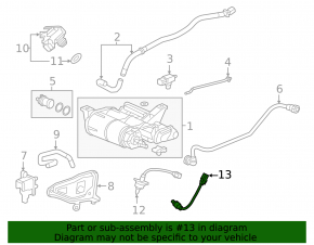 Лямбда-зонд второй Honda Civic XI FE/FL 22-24 2.0