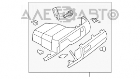 Перчаточный ящик, бардачок Mazda3 03-09 HB