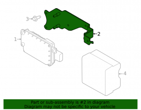 Suport Distronic pentru Land Rover Range Rover 13-17 pre-restaurat