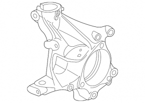 Цапфа передняя правая Volkswagen ID.4 21-22 RWD