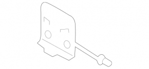 Capac cârlig remorcare bara spate Mercedes W212 14-16 AMG, pachet