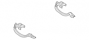 Петля крышки багажника левая Mazda 3 19-26 4d