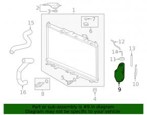 Vas de expansiune lichid de răcire pentru Honda Accord 17-17 2.0 hybrid