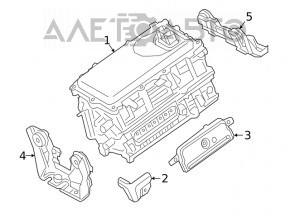 Suport invertor față pentru Lexus UX250h 19-24