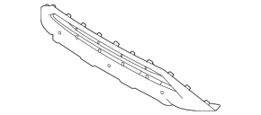 Решетка радиатора grill в сборе Mitsubishi Outlander 22-26