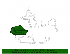 Дефлектор радиатора АКПП Lexus RX400h 06-08