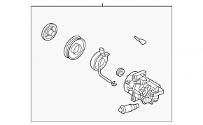 Compresor aer condiționat Kia Sportage 23-26 2.5